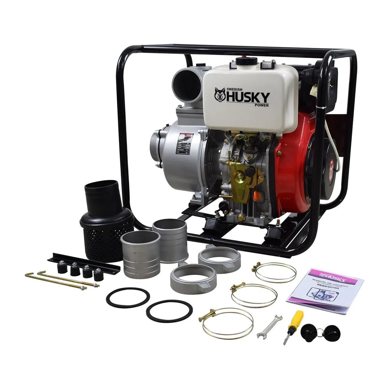 Motobomba a Diesel Husky HKBD4010A - 4" 10HP - Imagen 2