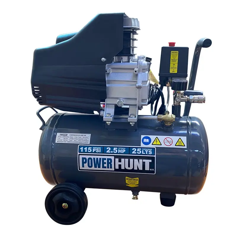 Compresor de Aire Power Hunt COMPHKIT25L 2.5HP 25L - Imagen 2
