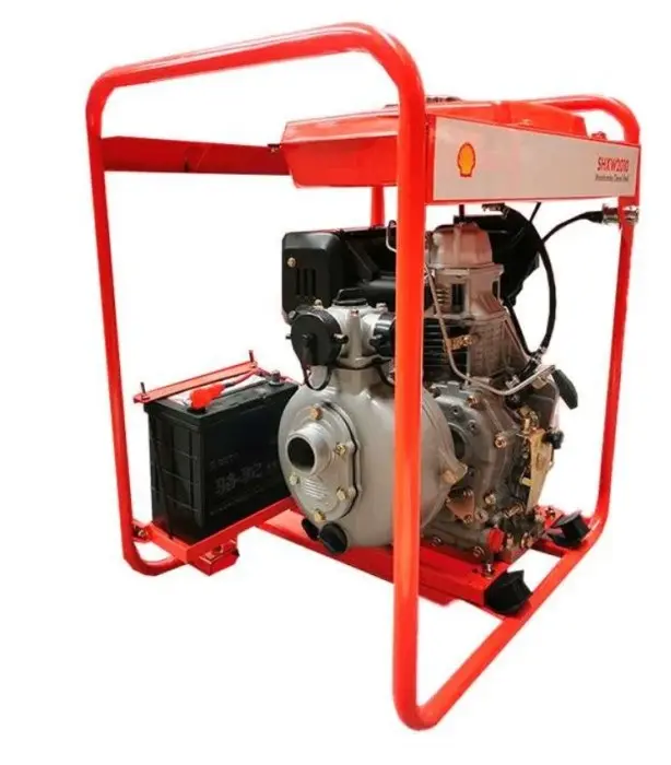 Motobomba Alta Presión Shell SHXW2010 10HP 2"x2" a Diésel - Imagen 2